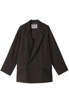 【ミディウミソリッド/MIDIUMISOLID】のテーラードダブルブレストジャケット ダークブラウン|ID: prp329100004814731 ipo3291000000035944275