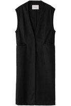 【ミディウミソリッド/MIDIUMISOLID】のロングジレ 人気、トレンドファッション・服の通販 founy(ファニー) ファッション Fashion レディースファッション Fashion for Women アウター Coat / Outerwear Collection レディースジャケット・軽アウター Jackets シンプル Simple, Minimal ジャケット Jacket, Outerwear ベスト Vest, Waistcoat エレガント 上品 Elegant A/W・秋冬 Autumn/Winter thumbnail ブラック|ID: prp329100004814733 ipo3291000000034970097