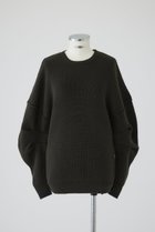 【リムアーク/RIM.ARK】の4type oversized knit tops/ニット 人気、トレンドファッション・服の通販 founy(ファニー) ファッション Fashion レディースファッション Fashion for Women トップス・カットソー Cut & Sew Tops ニット Knit Tops & Sweaters カジュアルプルオーバー・ニットトップス Pullovers & Knit Tops / Casual Pullovers おすすめ Recommended / Our Picks スリーブ Sleeve, Long Sleeve / Short Sleeve ベーシック Basic, Essential 畦 Ribbed Knit thumbnail ダークグリーン|ID: prp329100004814734 ipo3291000000034970220