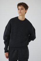 【リムアーク/RIM.ARK】の4type oversized knit tops/ニット 人気、トレンドファッション・服の通販 founy(ファニー) ファッション Fashion レディースファッション Fashion for Women トップス・カットソー Cut & Sew Tops ニット Knit Tops & Sweaters カジュアルプルオーバー・ニットトップス Pullovers & Knit Tops / Casual Pullovers おすすめ Recommended / Our Picks スリーブ Sleeve, Long Sleeve / Short Sleeve ベーシック Basic, Essential 畦 Ribbed Knit thumbnail チャコールグレー|ID: prp329100004814734 ipo3291000000034970222