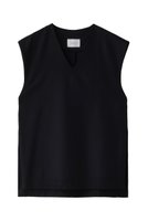 【ミディウミソリッド/MIDIUMISOLID】のwool v/neck vest ベスト 人気、トレンドファッション・服の通販 founy(ファニー) ファッション Fashion レディースファッション Fashion for Women トップス・カットソー Cut & Sew Tops ニット Knit Tops & Sweaters ベスト&ジレ / 重ね着スタイル Vests & Gilets カジュアルプルオーバー・ニットトップス Pullovers & Knit Tops / Casual Pullovers シンプル Simple, Minimal スリーブ Sleeve, Long Sleeve / Short Sleeve ベスト Vest, Waistcoat 定番 Standard, Basic Item |ID:prp329100004814736