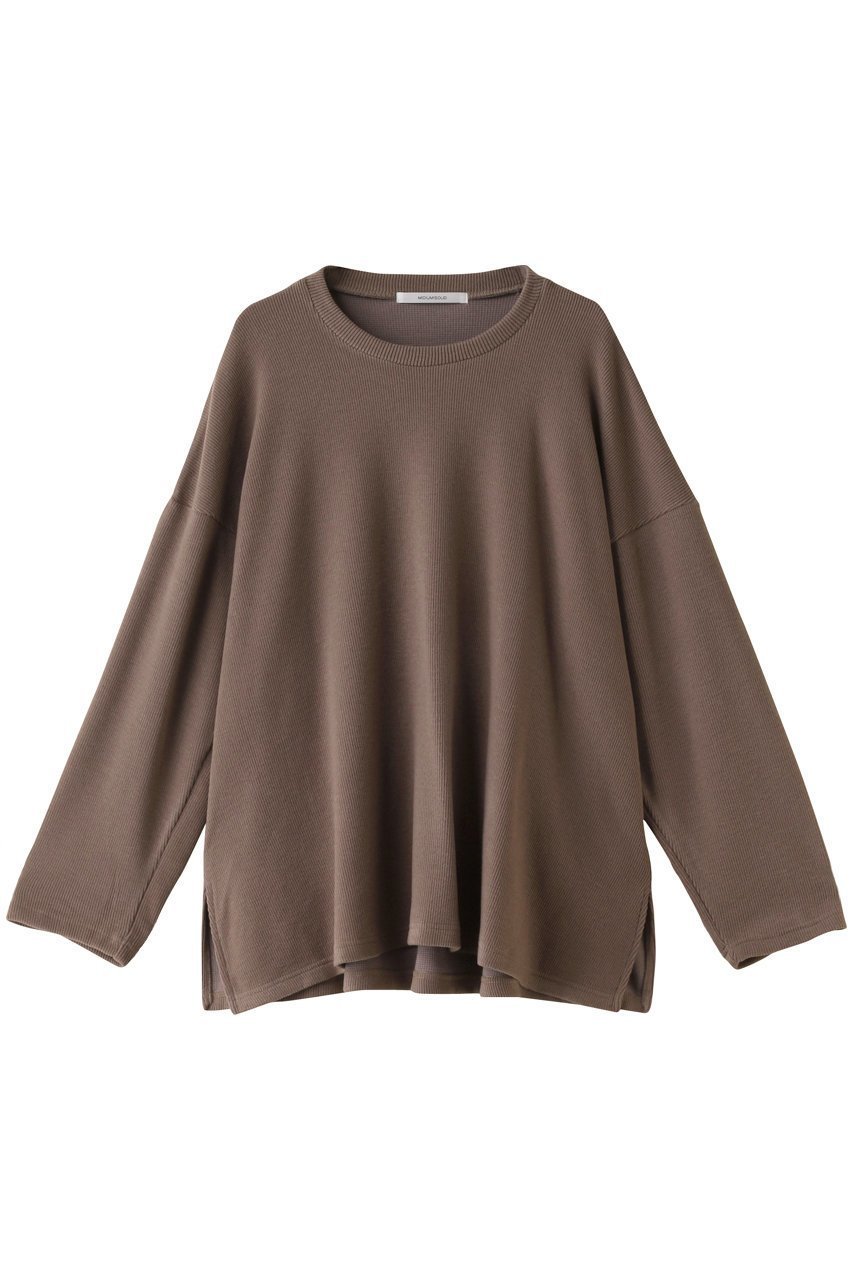 【ミディウミソリッド/MIDIUMISOLID】のrib wide PO プルオーバー インテリア・キッズ・メンズ・レディースファッション・服の通販 founy(ファニー) 　ファッション　Fashion　レディースファッション　Fashion for Women　トップス・カットソー　Cut & Sew Tops　ニット　Knit Tops & Sweaters　カジュアルプルオーバー・ニットトップス　Pullovers & Knit Tops / Casual Pullovers　おすすめ　Recommended / Our Picks　アクリル　Acrylic Material　シンプル　Simple, Minimal　セットアップ　Set-Up, Coordinated Outfit　A/W・秋冬　Autumn/Winter　beige|ID: prp329100004814738 ipo3291000000034970290