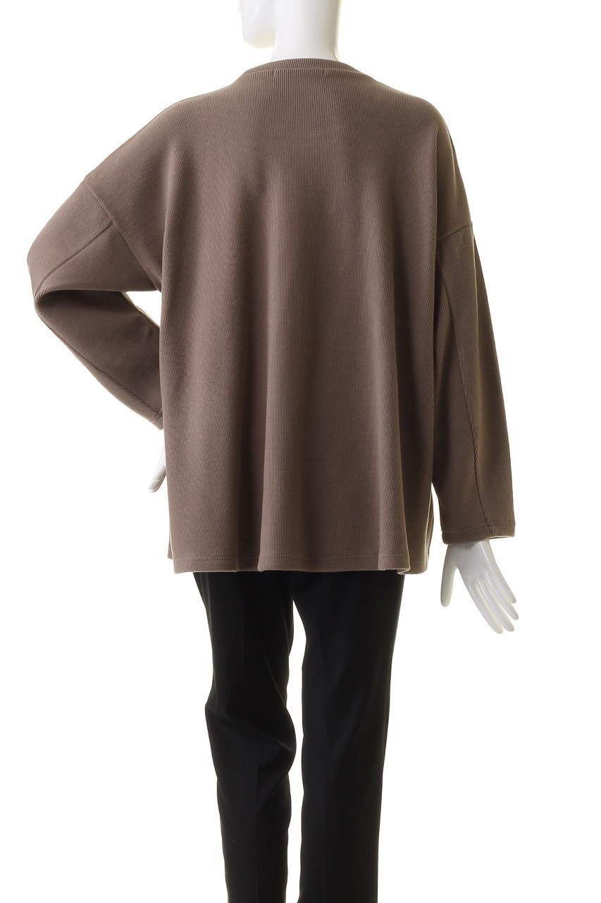 【ミディウミソリッド/MIDIUMISOLID】のrib wide PO プルオーバー 人気、トレンドファッション・服の通販 founy(ファニー) 　ファッション　Fashion　レディースファッション　Fashion for Women　トップス・カットソー　Cut & Sew Tops　ニット　Knit Tops & Sweaters　カジュアルプルオーバー・ニットトップス　Pullovers & Knit Tops / Casual Pullovers　おすすめ　Recommended / Our Picks　アクリル　Acrylic Material　シンプル　Simple, Minimal　セットアップ　Set-Up, Coordinated Outfit　A/W・秋冬　Autumn/Winter　other-4|ID: prp329100004814738 ipo3291000000034970295