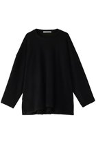 【ミディウミソリッド/MIDIUMISOLID】のrib wide PO プルオーバー black|ID: prp329100004814738 ipo3291000000035510985