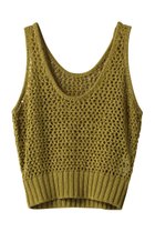 【ミディウミソリッド/MIDIUMISOLID】のmesh tight vest ベスト green|ID: prp329100004814739 ipo3291000000034970309