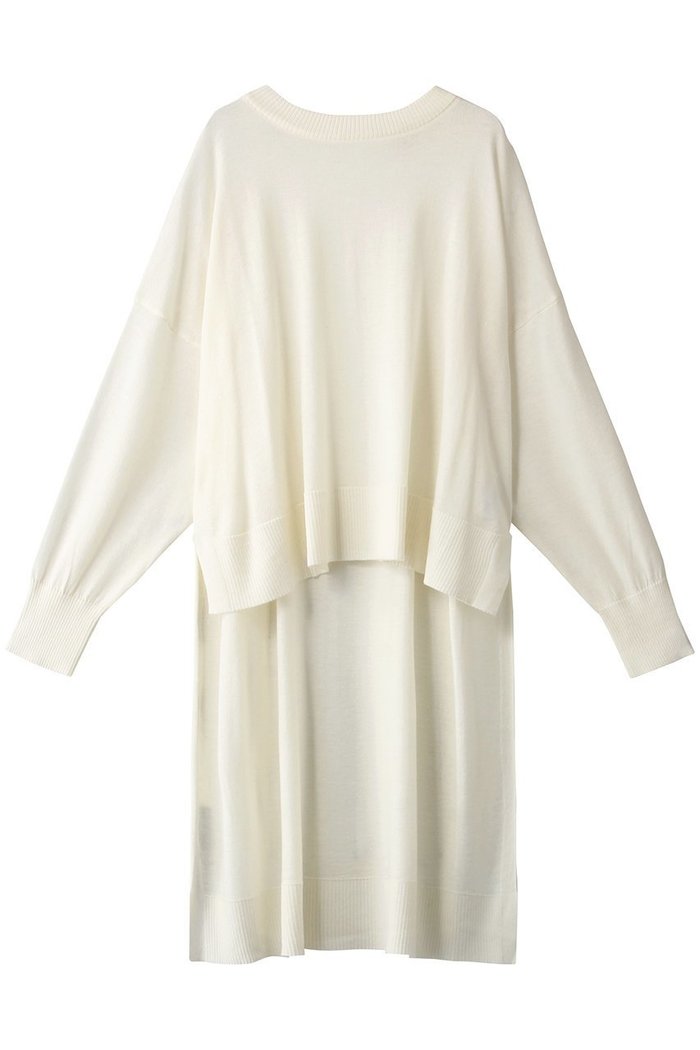 【ミディウミソリッド/MIDIUMISOLID】のcrew neck long back PO/ニットプルオーバー インテリア・キッズ・メンズ・レディースファッション・服の通販 founy(ファニー) https://founy.com/ ファッション Fashion レディースファッション Fashion for Women トップス・カットソー Cut & Sew Tops ニット Knit Tops & Sweaters カジュアルプルオーバー・ニットトップス Pullovers & Knit Tops / Casual Pullovers ショルダー Shoulder, Shoulder Strap スキニー Skinny, Slim Fit ドロップ Drop Shoulder, Dropped Style バランス Balance, Style Balance フロント Front, Front Design ボトム Bottoms, Lower Wear ワイド Wide, Wide Fit A/W・秋冬 Autumn/Winter |ID: prp329100004814740 ipo3291000000034970315