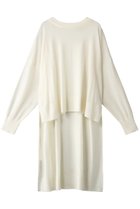 【ミディウミソリッド/MIDIUMISOLID】のcrew neck long back PO/ニットプルオーバー 人気、トレンドファッション・服の通販 founy(ファニー) ファッション Fashion レディースファッション Fashion for Women トップス・カットソー Cut & Sew Tops ニット Knit Tops & Sweaters カジュアルプルオーバー・ニットトップス Pullovers & Knit Tops / Casual Pullovers ショルダー Shoulder, Shoulder Strap スキニー Skinny, Slim Fit ドロップ Drop Shoulder, Dropped Style バランス Balance, Style Balance フロント Front, Front Design ボトム Bottoms, Lower Wear ワイド Wide, Wide Fit A/W・秋冬 Autumn/Winter thumbnail ホワイト|ID: prp329100004814740 ipo3291000000034970316