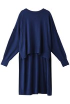 【ミディウミソリッド/MIDIUMISOLID】のcrew neck long back PO/ニットプルオーバー 人気、トレンドファッション・服の通販 founy(ファニー) ファッション Fashion レディースファッション Fashion for Women トップス・カットソー Cut & Sew Tops ニット Knit Tops & Sweaters カジュアルプルオーバー・ニットトップス Pullovers & Knit Tops / Casual Pullovers ショルダー Shoulder, Shoulder Strap スキニー Skinny, Slim Fit ドロップ Drop Shoulder, Dropped Style バランス Balance, Style Balance フロント Front, Front Design ボトム Bottoms, Lower Wear ワイド Wide, Wide Fit A/W・秋冬 Autumn/Winter thumbnail ブルー|ID: prp329100004814740 ipo3291000000034970317