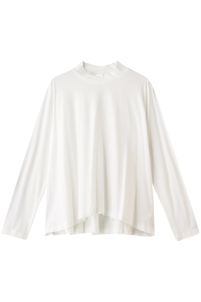【ミディウミソリッド/MIDIUMISOLID】のhigh neck flare PO/プルオーバー インテリア・キッズ・メンズ・レディースファッション・服の通販 founy(ファニー) 　ファッション　Fashion　レディースファッション　Fashion for Women　トップス・カットソー　Cut & Sew Tops　ニット　Knit Tops & Sweaters　カジュアルプルオーバー・ニットトップス　Pullovers & Knit Tops / Casual Pullovers　シンプル　Simple, Minimal　ハイネック　High Neck, Mock Neck　フレア　Flare, Flared　エレガント 上品　Elegant　オフホワイト|ID: prp329100004814741 ipo3291000000034970327