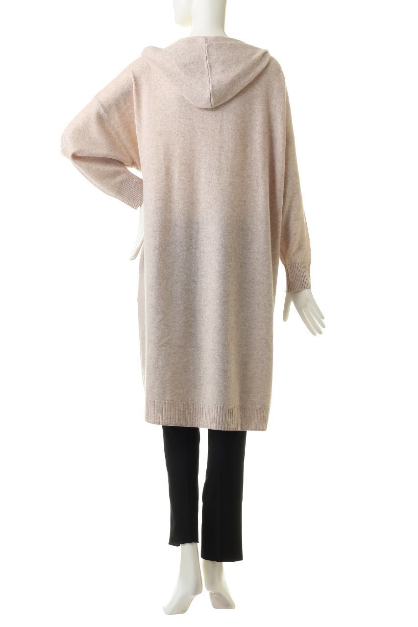 【ミディウミソリッド/MIDIUMISOLID】のhooded long CD/カーディガン 人気、トレンドファッション・服の通販 founy(ファニー) 　ファッション　Fashion　レディースファッション　Fashion for Women　トップス・カットソー　Cut & Sew Tops　ニット　Knit Tops & Sweaters　カーディガン・羽織り　Layered Style Cardigans　カーディガン　Cardigan, Knitwear　シンプル　Simple, Minimal　リボン　Ribbon, Bow　秋　Autumn　other-4|ID: prp329100004814742 ipo3291000000034970340