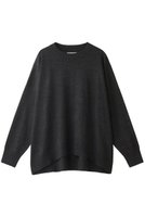 【ミディウミソリッド/MIDIUMISOLID】のcrew neck PO/プルオーバー 人気、トレンドファッション・服の通販 founy(ファニー) ファッション Fashion レディースファッション Fashion for Women トップス・カットソー Cut & Sew Tops ニット Knit Tops & Sweaters カジュアルプルオーバー・ニットトップス Pullovers & Knit Tops / Casual Pullovers シンプル Simple, Minimal メランジ Melange, Mixed Yarn |ID:prp329100004814743