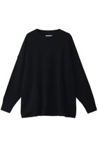 【ミディウミソリッド/MIDIUMISOLID】のcrew neck PO/プルオーバー 人気、トレンドファッション・服の通販 founy(ファニー) ファッション Fashion レディースファッション Fashion for Women トップス・カットソー Cut & Sew Tops ニット Knit Tops & Sweaters カジュアルプルオーバー・ニットトップス Pullovers & Knit Tops / Casual Pullovers シンプル Simple, Minimal メランジ Melange, Mixed Yarn thumbnail ブラック|ID: prp329100004814743 ipo3291000000034970344