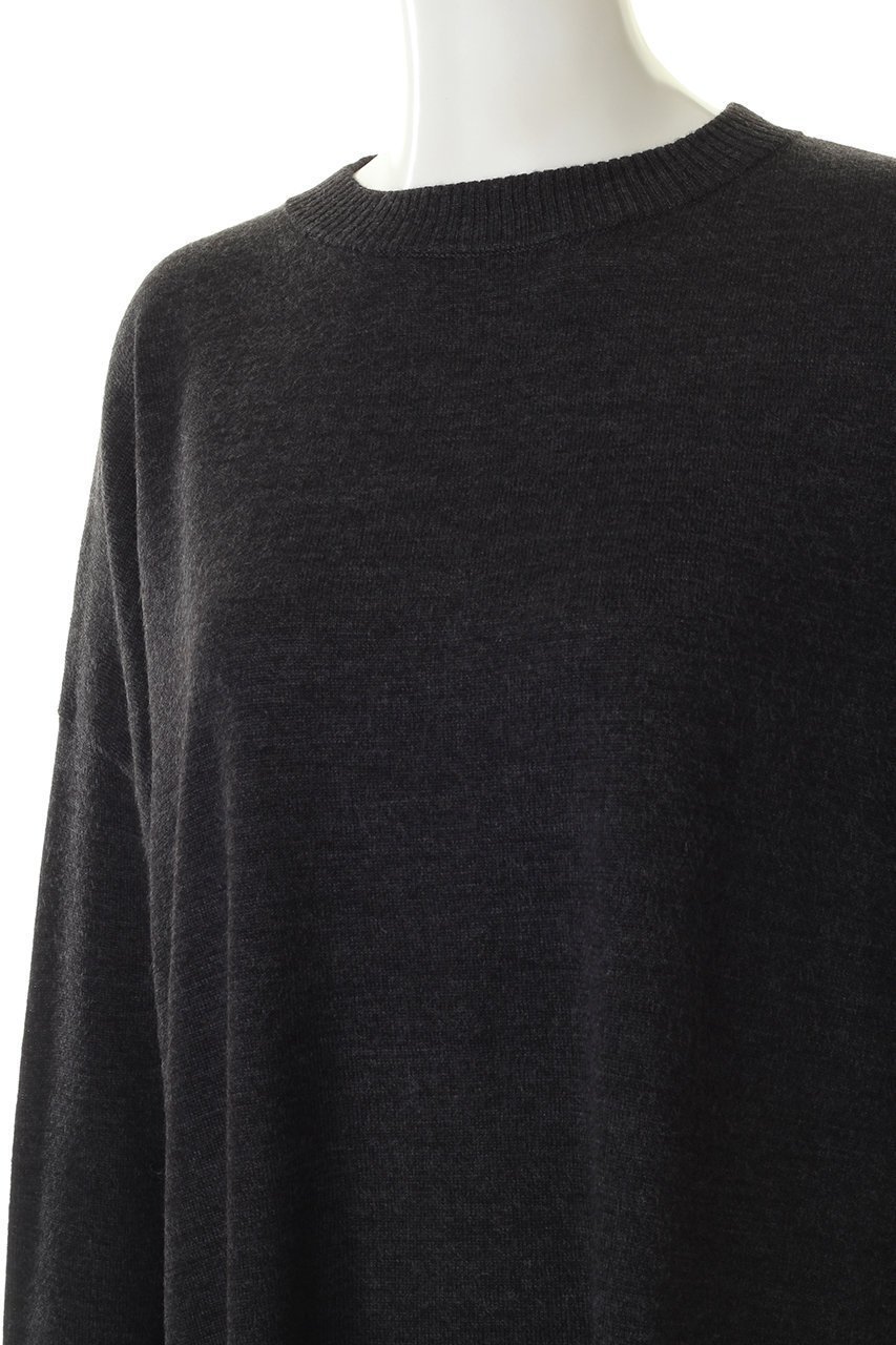 【ミディウミソリッド/MIDIUMISOLID】のcrew neck PO/プルオーバー 人気、トレンドファッション・服の通販 founy(ファニー) 　ファッション　Fashion　レディースファッション　Fashion for Women　トップス・カットソー　Cut & Sew Tops　ニット　Knit Tops & Sweaters　カジュアルプルオーバー・ニットトップス　Pullovers & Knit Tops / Casual Pullovers　シンプル　Simple, Minimal　メランジ　Melange, Mixed Yarn　other-5|ID: prp329100004814743 ipo3291000000034970348
