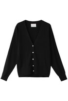 【ミディウミソリッド/MIDIUMISOLID】のV neck CD/Vネックカーディガン 人気、トレンドファッション・服の通販 founy(ファニー) ファッション Fashion レディースファッション Fashion for Women トップス・カットソー Cut & Sew Tops ニット Knit Tops & Sweaters カーディガン・羽織り Layered Style Cardigans Vネックトップス V-Neck Tops / V-Cut Neckline Shirts カーディガン Cardigan, Knitwear シンプル Simple, Minimal thumbnail ブラック|ID: prp329100004814744 ipo3291000000034970351