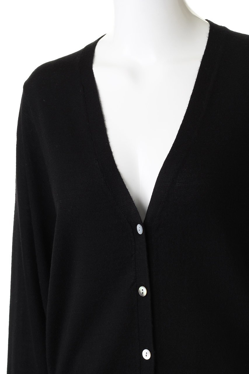 【ミディウミソリッド/MIDIUMISOLID】のV neck CD/Vネックカーディガン 人気、トレンドファッション・服の通販 founy(ファニー) 　ファッション　Fashion　レディースファッション　Fashion for Women　トップス・カットソー　Cut & Sew Tops　ニット　Knit Tops & Sweaters　カーディガン・羽織り　Layered Style Cardigans　Vネックトップス　V-Neck Tops / V-Cut Neckline Shirts　カーディガン　Cardigan, Knitwear　シンプル　Simple, Minimal　other-5|ID: prp329100004814744 ipo3291000000034970355