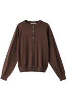 【ミディウミソリッド/MIDIUMISOLID】のコンパクトニットカーディガン ブラウン|ID: prp329100004814747 ipo3291000000034970375