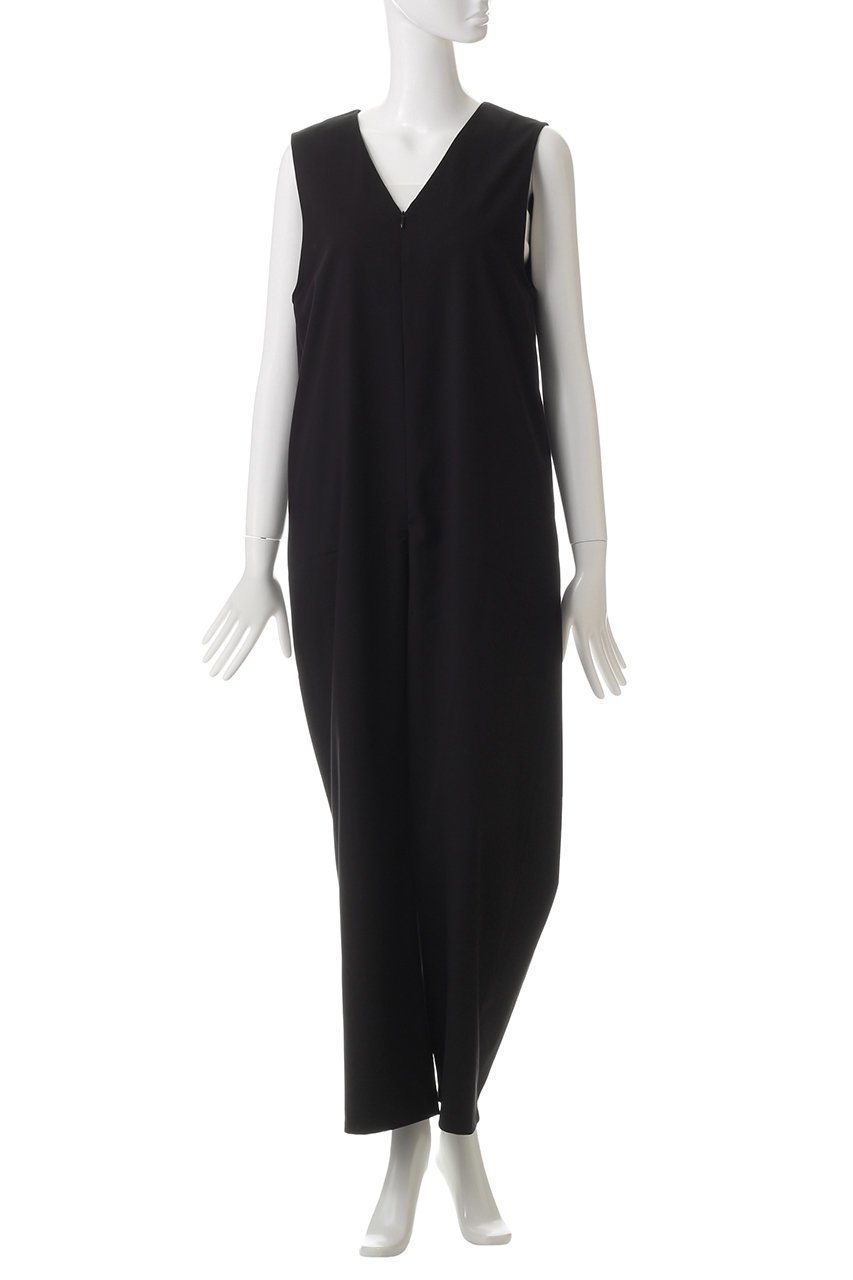 【ミディウミソリッド/MIDIUMISOLID】のv neck n/slv all in one オールインワン 人気、トレンドファッション・服の通販 founy(ファニー) 　ファッション　Fashion　レディースファッション　Fashion for Women　パンツ　Pants & Trousers　ジャケット　Jacket, Outerwear　フェミニン　Feminine, Girly　フロント　Front, Front Design　ボトム　Bottoms, Lower Wear　ワイド　Wide, Wide Fit　other-2|ID: prp329100004814748 ipo3291000000034970490