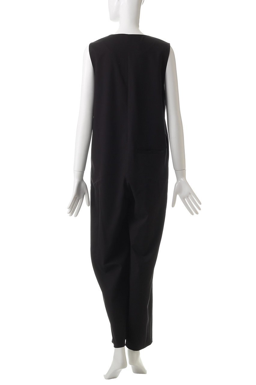 【ミディウミソリッド/MIDIUMISOLID】のv neck n/slv all in one オールインワン 人気、トレンドファッション・服の通販 founy(ファニー) 　ファッション　Fashion　レディースファッション　Fashion for Women　パンツ　Pants & Trousers　ジャケット　Jacket, Outerwear　フェミニン　Feminine, Girly　フロント　Front, Front Design　ボトム　Bottoms, Lower Wear　ワイド　Wide, Wide Fit　other-4|ID: prp329100004814748 ipo3291000000034970492