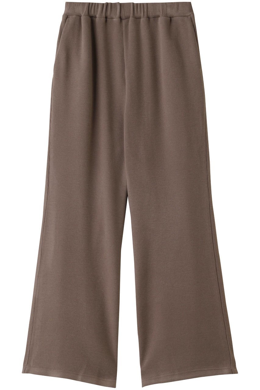 【ミディウミソリッド/MIDIUMISOLID】のrib flare PT パンツ 人気、トレンドファッション・服の通販 founy(ファニー) 　ファッション　Fashion　レディースファッション　Fashion for Women　パンツ　Pants & Trousers　おすすめ　Recommended / Our Picks　アクリル　Acrylic Material　セットアップ　Set-Up, Coordinated Outfit　フレア　Flare, Flared　A/W・秋冬　Autumn/Winter　 other-1|ID: prp329100004814750 ipo3291000000035944302