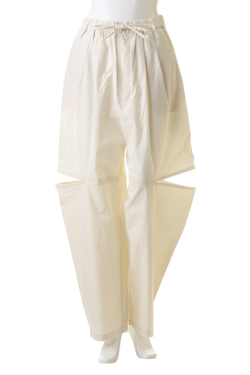 【ミディウミソリッド/MIDIUMISOLID】のknee hole bottom パンツ 人気、トレンドファッション・服の通販 founy(ファニー) 　ファッション　Fashion　レディースファッション　Fashion for Women　パンツ　Pants & Trousers　ストレート　Straight, Straight Cut　ロング　Long, Long-Length　ワイド　Wide, Wide Fit　夏　Summer　春　Spring　S/S・春夏　SS, Spring/Summer, Warm Season　other-6|ID: prp329100004814751 ipo3291000000035944317