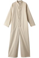 【ミディウミソリッド/MIDIUMISOLID】のno collar jumpsuit ジャンプスーツ 人気、トレンドファッション・服の通販 founy(ファニー) ファッション Fashion レディースファッション Fashion for Women パンツ Pants & Trousers シンプル Simple, Minimal スリーブ Sleeve, Long Sleeve / Short Sleeve スーツ Suit, Formalwear ロング Long, Long-Length |ID:prp329100004814758