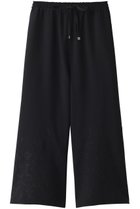【ミディウミソリッド/MIDIUMISOLID】のエンブロイダリーイージーパンツ 人気、トレンドファッション・服の通販 founy(ファニー) ファッション Fashion レディースファッション Fashion for Women パンツ Pants & Trousers なめらか Smooth, Silky Texture トレンド Trend, Trending Now フォルム Silhouette, Form ボトム Bottoms, Lower Wear リボン Ribbon, Bow ルーズ Loose, Oversized ワイド Wide, Wide Fit thumbnail ブラック|ID: prp329100004814760 ipo3291000000034970676