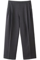 【ミディウミソリッド/MIDIUMISOLID】のcheck center press PT/パンツ ブラック|ID: prp329100004814763 ipo3291000000034970699