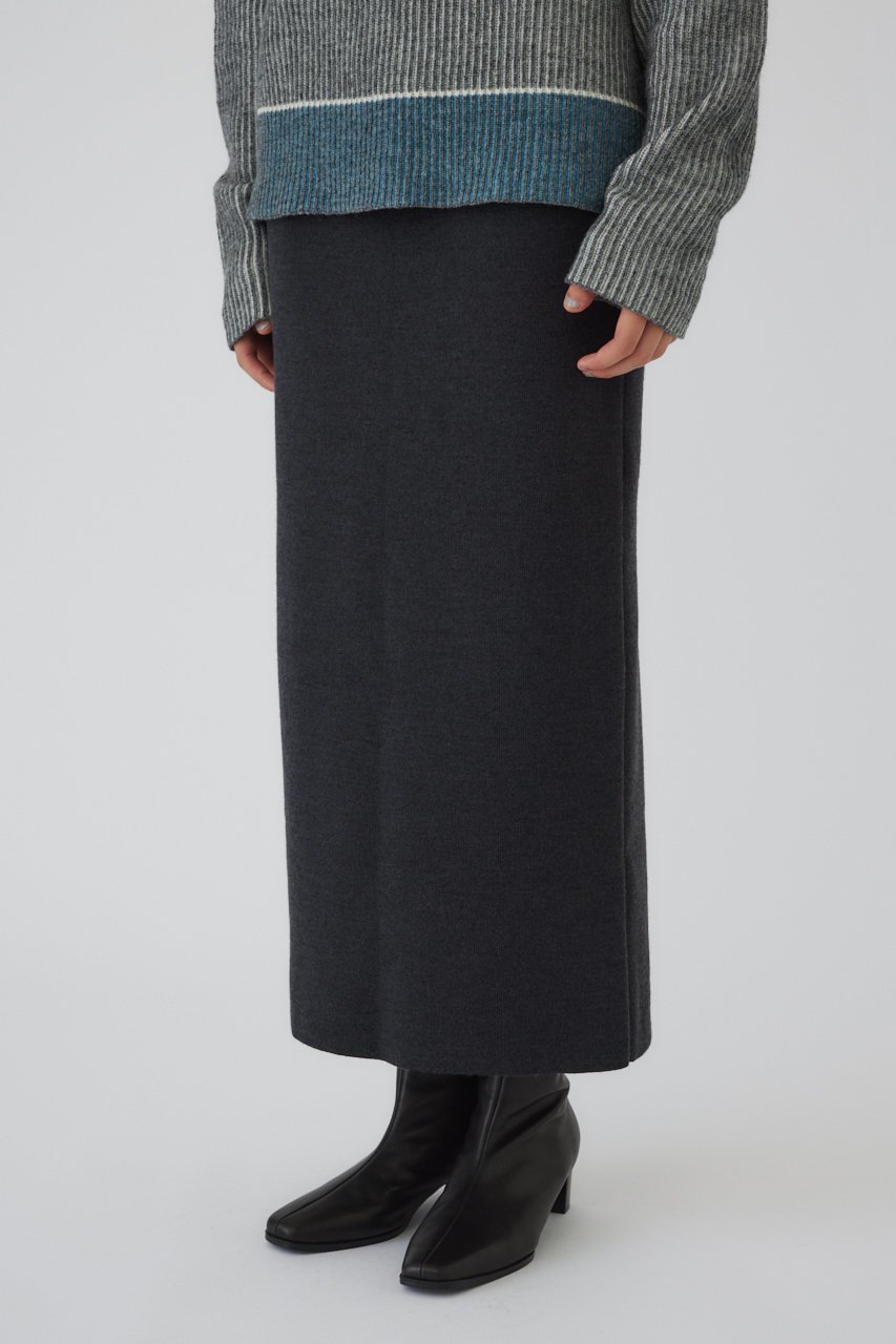 【リムアーク/RIM.ARK】の4type basic knit SK/スカート 人気、トレンドファッション・服の通販 founy(ファニー) ファッション Fashion レディースファッション Fashion for Women スカート Skirts ロングスカート Long Skirts / Maxi & Midi Skirts おすすめ Recommended / Our Picks シンプル Simple, Minimal タイトスカート Pencil Skirt, Tight Skirt ベスト Vest, Waistcoat ロング Long, Long-Length other-2|ID: prp329100004814765 ipo3291000000034970755