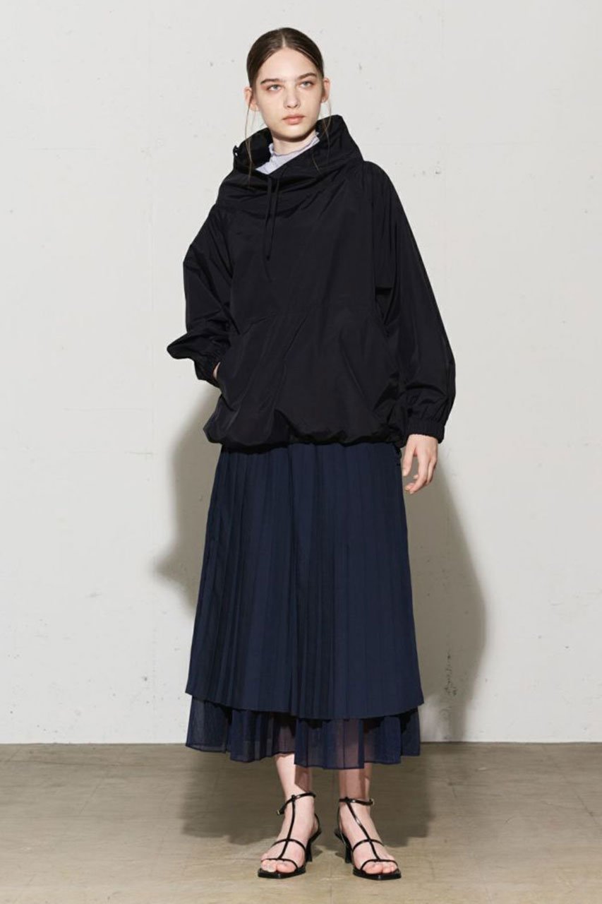 【ミディウミソリッド/MIDIUMISOLID】のtulle layered pleats SK スカート 人気、トレンドファッション・服の通販 founy(ファニー) 　ファッション　Fashion　レディースファッション　Fashion for Women　スカート　Skirts　ロングスカート　Long Skirts / Maxi & Midi Skirts　おすすめ　Recommended / Our Picks　チュール　Tulip, Tulip Motif　プリーツ　Pleats, Pleated　マニッシュ　Mannish, Boyish　ロング　Long, Long-Length　other-6|ID: prp329100004814768 ipo3291000000034970870