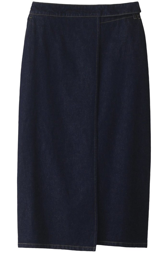 【ミディウミソリッド/MIDIUMISOLID】のdenim wrap SK スカート インテリア・キッズ・メンズ・レディースファッション・服の通販 founy(ファニー) https://founy.com/ ファッション Fashion レディースファッション Fashion for Women スカート Skirts ロングスカート Long Skirts / Maxi & Midi Skirts ロング Long, Long-Length エレガント 上品 Elegant |ID: prp329100004814769 ipo3291000000034970871