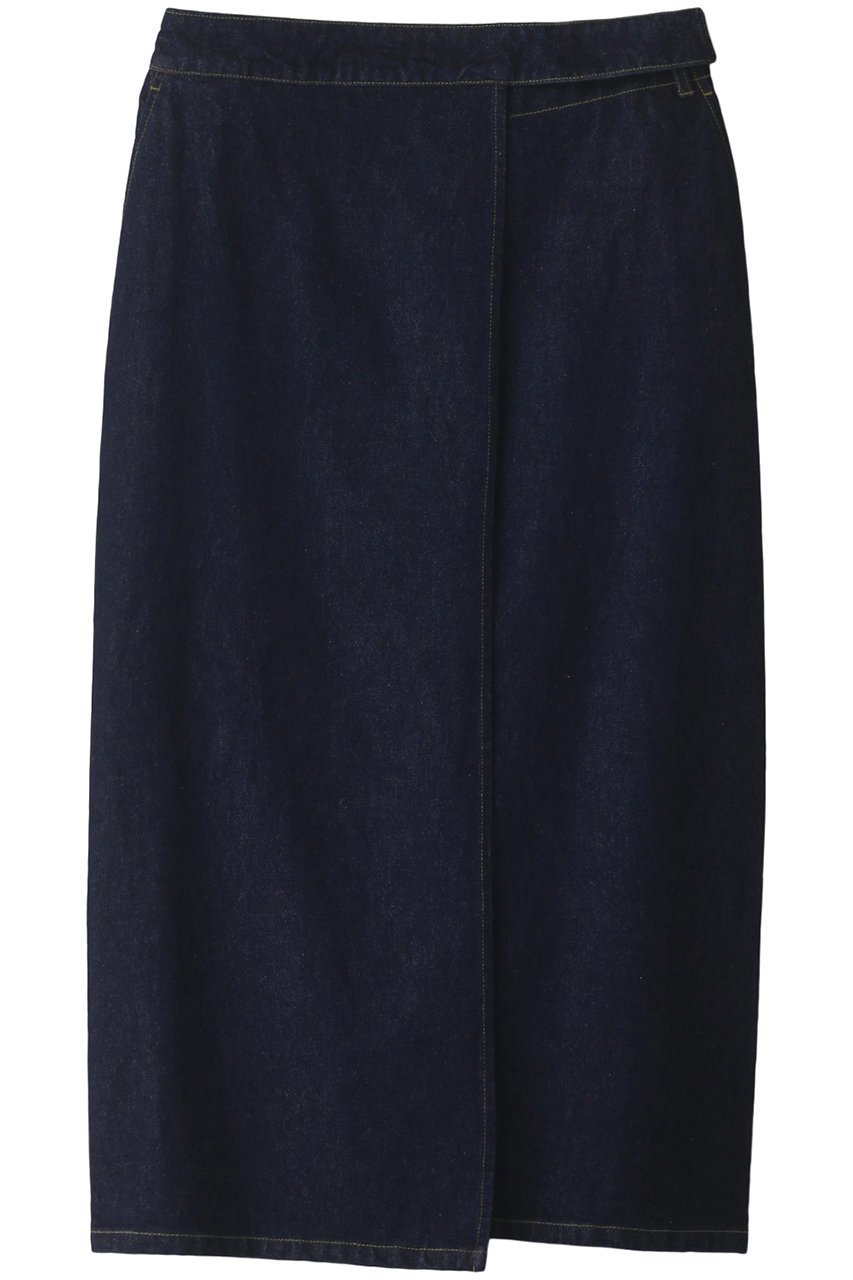 【ミディウミソリッド/MIDIUMISOLID】のdenim wrap SK スカート 人気、トレンドファッション・服の通販 founy(ファニー) 　ファッション　Fashion　レディースファッション　Fashion for Women　スカート　Skirts　ロングスカート　Long Skirts / Maxi & Midi Skirts　ロング　Long, Long-Length　エレガント 上品　Elegant　 other-1|ID: prp329100004814769 ipo3291000000034970871