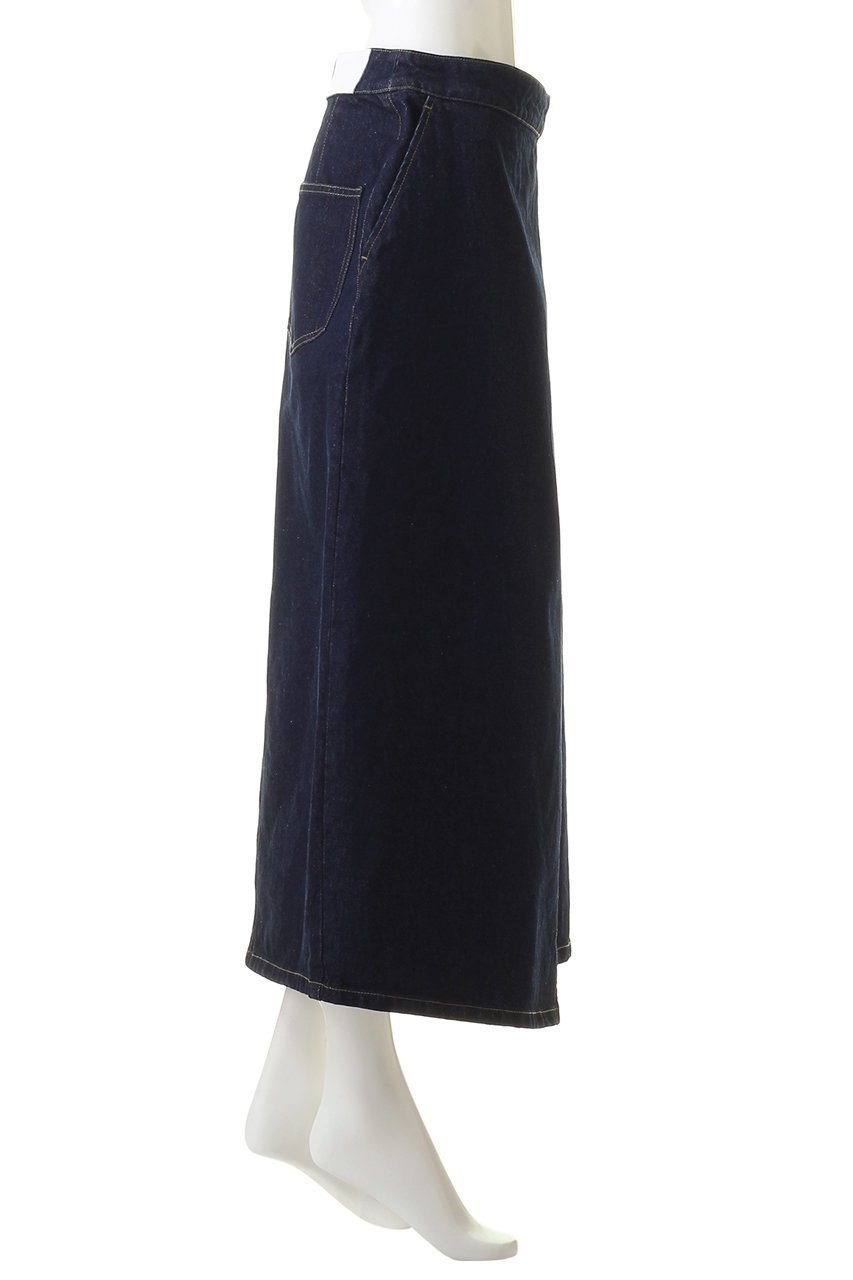 【ミディウミソリッド/MIDIUMISOLID】のdenim wrap SK スカート 人気、トレンドファッション・服の通販 founy(ファニー) 　ファッション　Fashion　レディースファッション　Fashion for Women　スカート　Skirts　ロングスカート　Long Skirts / Maxi & Midi Skirts　ロング　Long, Long-Length　エレガント 上品　Elegant　other-3|ID: prp329100004814769 ipo3291000000034970874