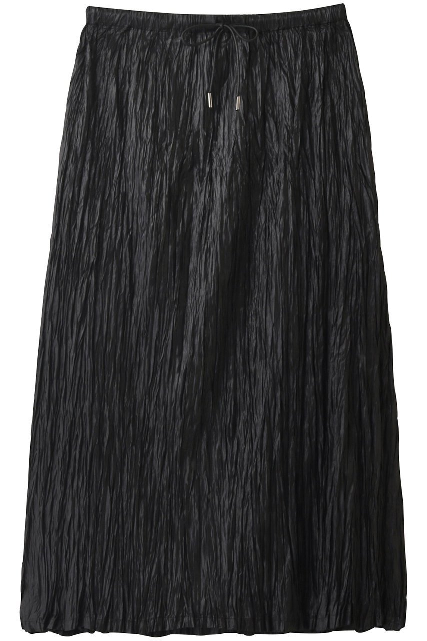 【ミディウミソリッド/MIDIUMISOLID】のwasher SK/スカート インテリア・キッズ・メンズ・レディースファッション・服の通販 founy(ファニー) 　ファッション　Fashion　レディースファッション　Fashion for Women　スカート　Skirts　ロングスカート　Long Skirts / Maxi & Midi Skirts　シンプル　Simple, Minimal　フレア　Flare, Flared　ロング　Long, Long-Length　ブラック|ID: prp329100004814770 ipo3291000000035883264