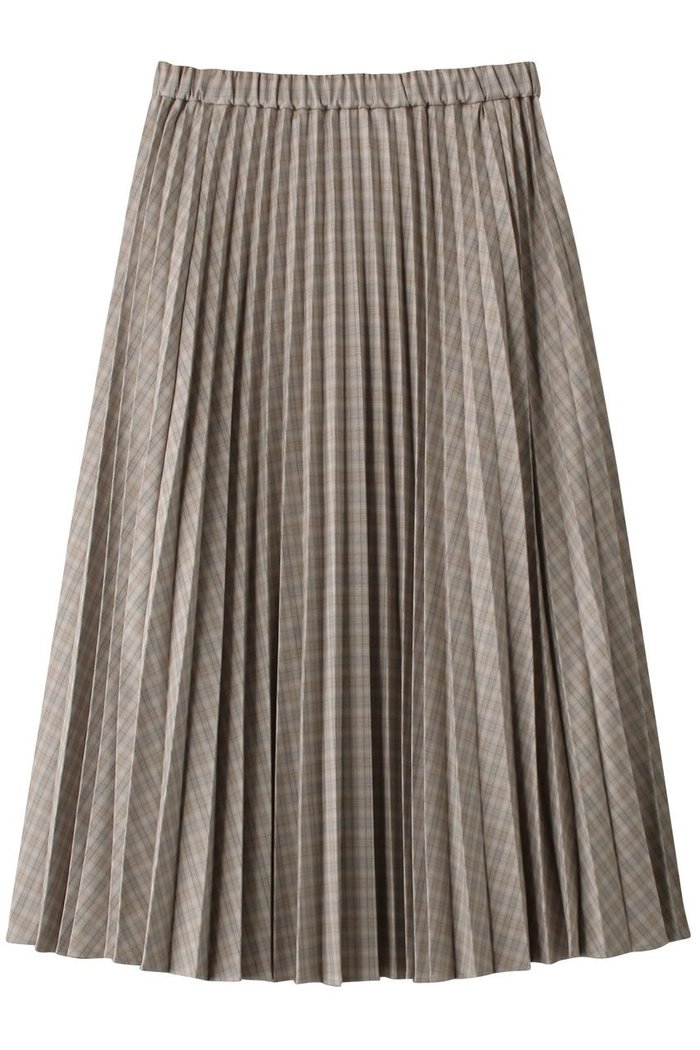 【ミディウミソリッド/MIDIUMISOLID】のプリーツスカート(チェック) インテリア・キッズ・メンズ・レディースファッション・服の通販 founy(ファニー) https://founy.com/ ファッション Fashion レディースファッション Fashion for Women スカート Skirts プリーツスカート / 上品フェミニンスタイル Pleated Skirts ロングスカート Long Skirts / Maxi & Midi Skirts おすすめ Recommended / Our Picks シンプル Simple, Minimal ジャケット Jacket, Outerwear セットアップ Set-Up, Coordinated Outfit チェック Check, Plaid, Tartan プリーツ Pleats, Pleated ロング Long, Long-Length 無地 Plain, Solid Color |ID: prp329100004814772 ipo3291000000034970892