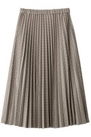 【ミディウミソリッド/MIDIUMISOLID】のプリーツスカート(チェック) 人気、トレンドファッション・服の通販 founy(ファニー) ファッション Fashion レディースファッション Fashion for Women スカート Skirts プリーツスカート / 上品フェミニンスタイル Pleated Skirts ロングスカート Long Skirts / Maxi & Midi Skirts おすすめ Recommended / Our Picks シンプル Simple, Minimal ジャケット Jacket, Outerwear セットアップ Set-Up, Coordinated Outfit チェック Check, Plaid, Tartan プリーツ Pleats, Pleated ロング Long, Long-Length 無地 Plain, Solid Color |ID:prp329100004814772
