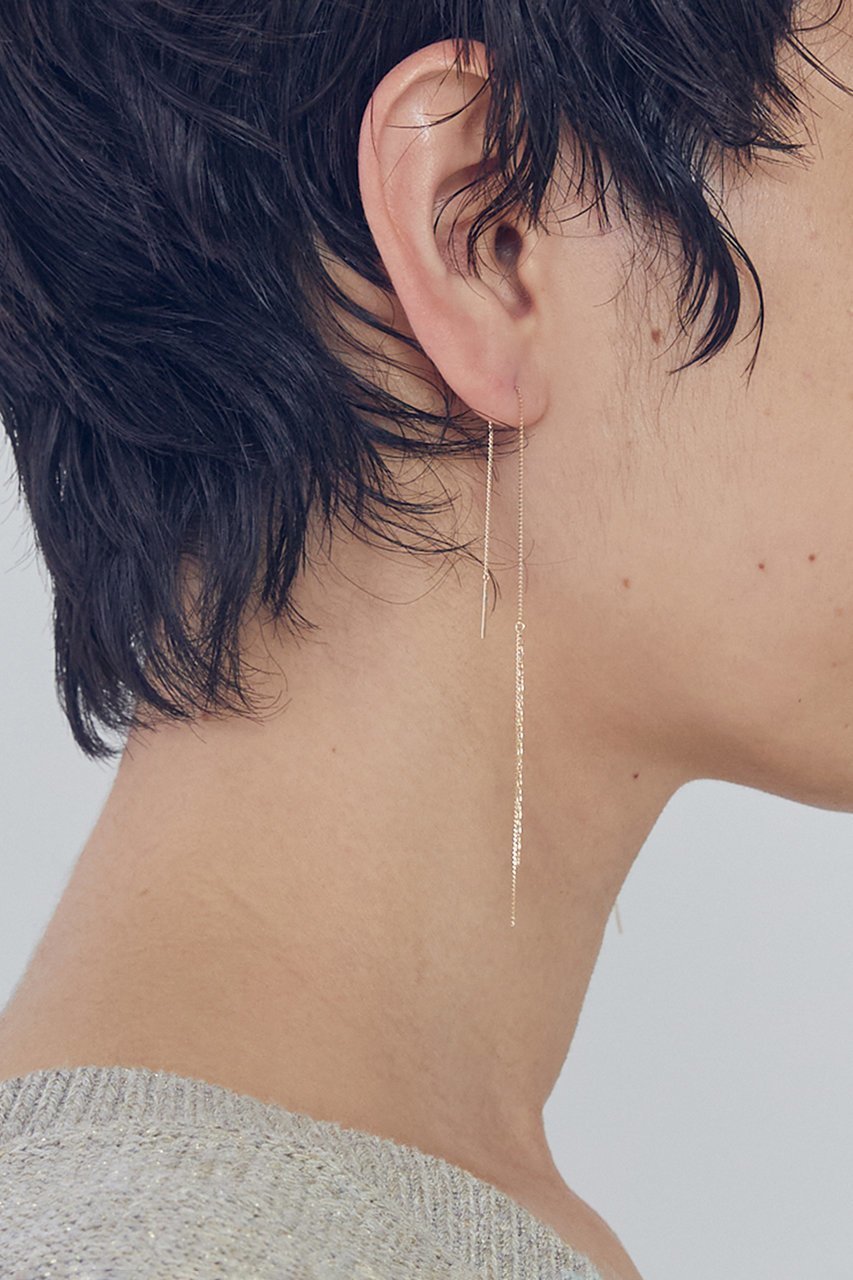 【プルミエ アロンディスモン/1er Arrondissement】の【wePERM】Duo ピアス(両耳) 人気、トレンドファッション・服の通販 founy(ファニー) 　ファッション　Fashion　レディースファッション　Fashion for Women　ジュエリー　Jewelry　ファッションリング　Fashion Rings　イヤリング・フープ・ドロップタイプ　Hoop, Drop & Clip Earrings　2026年　2026　イヤリング　Earrings　シンプル　Simple, Minimal　ジュエリー　Jewelry, Accessories　チェーン　Chain, Chain Strap　ロング　Long, Long-Length　エレガント 上品　Elegant　夏　Summer　春　Spring　S/S・春夏　SS, Spring/Summer, Warm Season　other-7|ID: prp329100004815809 ipo3291000000035669680