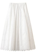 【ブラミンク/BLAMINK】のエンブロイダリーゴアードスカート 人気、トレンドファッション・服の通販 founy(ファニー) ファッション Fashion レディースファッション Fashion for Women スカート Skirts 2026年 2026 パーティ Party, Party Style フレア Flare, Flared 夏 Summer 春 Spring S/S・春夏 SS, Spring/Summer, Warm Season thumbnail ホワイト|ID: prp329100004815813 ipo3291000000034979174