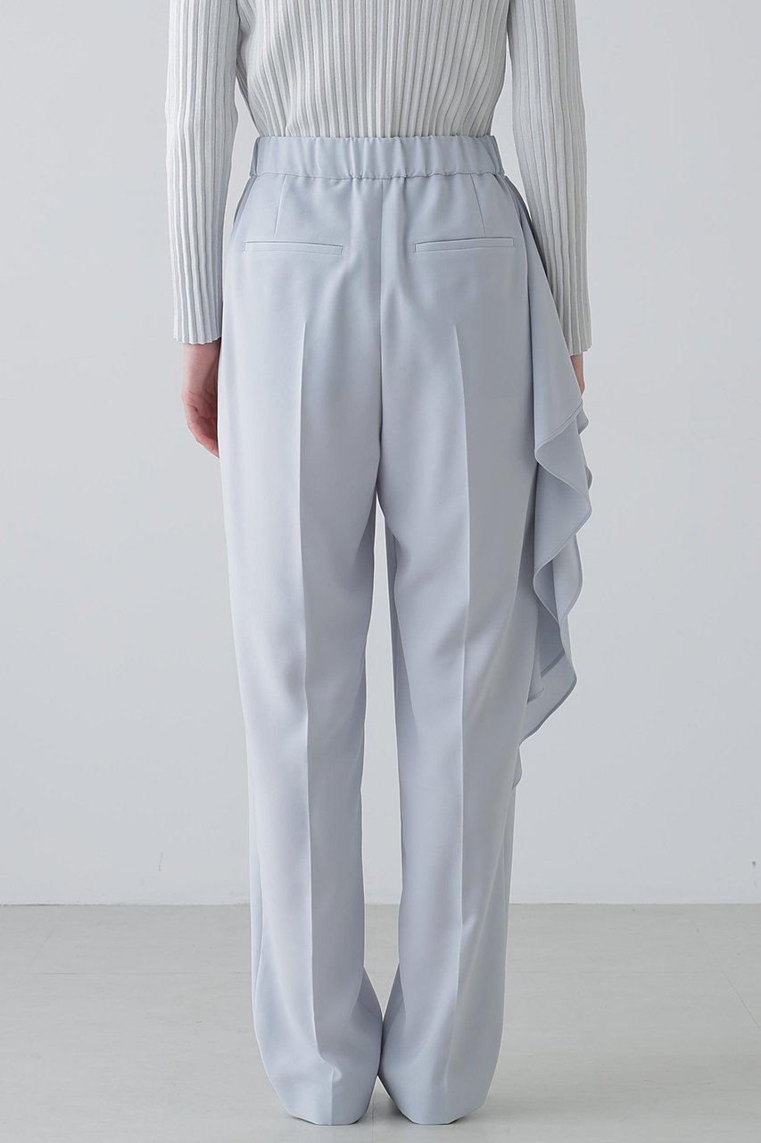 【アドーア/ADORE】のバックサテンジョーゼットパンツ 人気、トレンドファッション・服の通販 founy(ファニー) 　ファッション　Fashion　レディースファッション　Fashion for Women　パンツ　Pants & Trousers　バッグ　Bags　アシンメトリー　Asymmetrical Style　サテン　Satin, Glossy Fabric　ジョーゼット　Georgette, Semi-Sheer Fabric　ストレッチ　Stretch, Stretchy Fabric　エレガント 上品　Elegant　新作・新入荷　New Arrivals / New In　other-5|ID: prp329100004815818 ipo3291000000034979217