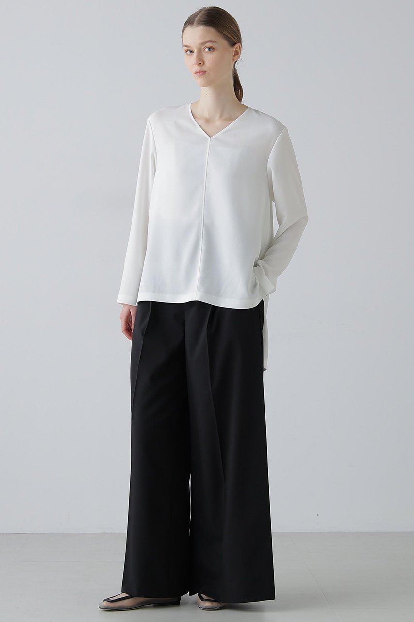 【アドーア/ADORE】のイージートロピカルパンツ 人気、トレンドファッション・服の通販 founy(ファニー) 　ファッション　Fashion　レディースファッション　Fashion for Women　パンツ　Pants & Trousers　おすすめ　Recommended / Our Picks　ジャケット　Jacket, Outerwear　ストレッチ　Stretch, Stretchy Fabric　セットアップ　Set-Up, Coordinated Outfit　ボックス　Boxy, Box Shape　リラックス　Relax, Relaxed Fit　ワイド　Wide, Wide Fit　other-5|ID: prp329100004815819 ipo3291000000035392556