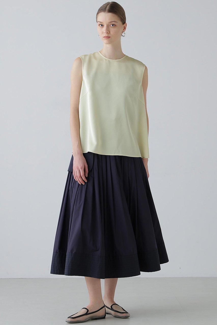 【アドーア/ADORE】のパウダータフタスカート 人気、トレンドファッション・服の通販 founy(ファニー) 　ファッション　Fashion　レディースファッション　Fashion for Women　スカート　Skirts　ロングスカート　Long Skirts / Maxi & Midi Skirts　タフタ　Taffeta, Structured Fabric　フェミニン　Feminine, Girly　ヨーク　Yoke, Yoke Design　ロング　Long, Long-Length　other-2|ID: prp329100004815822 ipo3291000000035627480