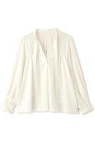 【アドーア/ADORE】のバックサテンジョーゼットブラウス 人気、トレンドファッション・服の通販 founy(ファニー) ファッション Fashion レディースファッション Fashion for Women トップス・カットソー Cut & Sew Tops シャツ・ブラウス・オフィスカジュアル Elegant Blouses & Button-Ups バッグ Bags サテン Satin, Glossy Fabric ジョーゼット Georgette, Semi-Sheer Fabric ストレッチ Stretch, Stretchy Fabric スリーブ Sleeve, Long Sleeve / Short Sleeve フレア Flare, Flared ロング Long, Long-Length エレガント 上品 Elegant |ID:prp329100004815825