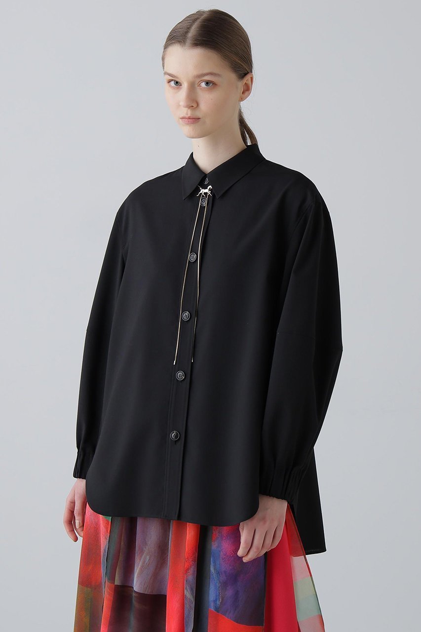 【アドーア/ADORE】のイージートロピカルブラウス 人気、トレンドファッション・服の通販 founy(ファニー) 　ファッション　Fashion　レディースファッション　Fashion for Women　トップス・カットソー　Cut & Sew Tops　シャツ・ブラウス・オフィスカジュアル　Elegant Blouses & Button-Ups　おすすめ　Recommended / Our Picks　ストレッチ　Stretch, Stretchy Fabric　スリーブ　Sleeve, Long Sleeve / Short Sleeve　セットアップ　Set-Up, Coordinated Outfit　フォルム　Silhouette, Form　リラックス　Relax, Relaxed Fit　ロング　Long, Long-Length　エレガント 上品　Elegant　other-2|ID: prp329100004815826 ipo3291000000036490563