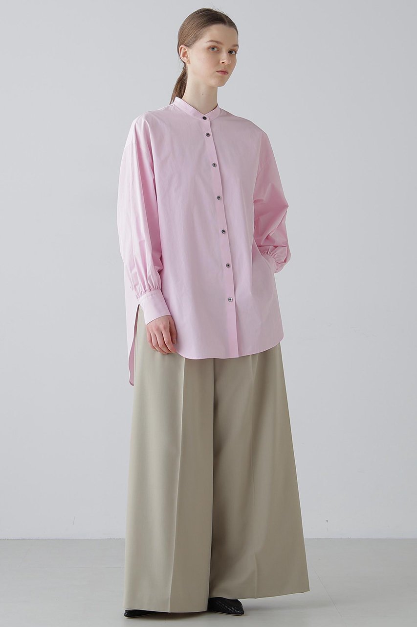 【アドーア/ADORE】のコンパクトプレーンクロス 人気、トレンドファッション・服の通販 founy(ファニー) 　ファッション　Fashion　レディースファッション　Fashion for Women　トップス・カットソー　Cut & Sew Tops　シャツ・ブラウス・オフィスカジュアル　Elegant Blouses & Button-Ups　スリーブ　Sleeve, Long Sleeve / Short Sleeve　ブロード　Broadcloth, Fine Cotton　ロング　Long, Long-Length　other-3|ID: prp329100004815830 ipo3291000000035629027