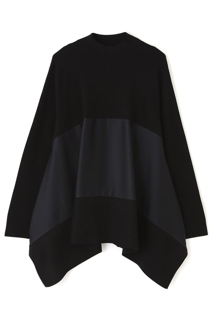 【アドーア/ADORE】のサテンコンビニット インテリア・キッズ・メンズ・レディースファッション・服の通販 founy(ファニー) https://founy.com/ ファッション Fashion レディースファッション Fashion for Women トップス・カットソー Cut & Sew Tops ニット Knit Tops & Sweaters カジュアルプルオーバー・ニットトップス Pullovers & Knit Tops / Casual Pullovers インナー Innerwear コンビ Combo, Combination Style サテン Satin, Glossy Fabric センター Center, Center Line バランス Balance, Style Balance リラックス Relax, Relaxed Fit |ID: prp329100004815831 ipo3291000000036187722