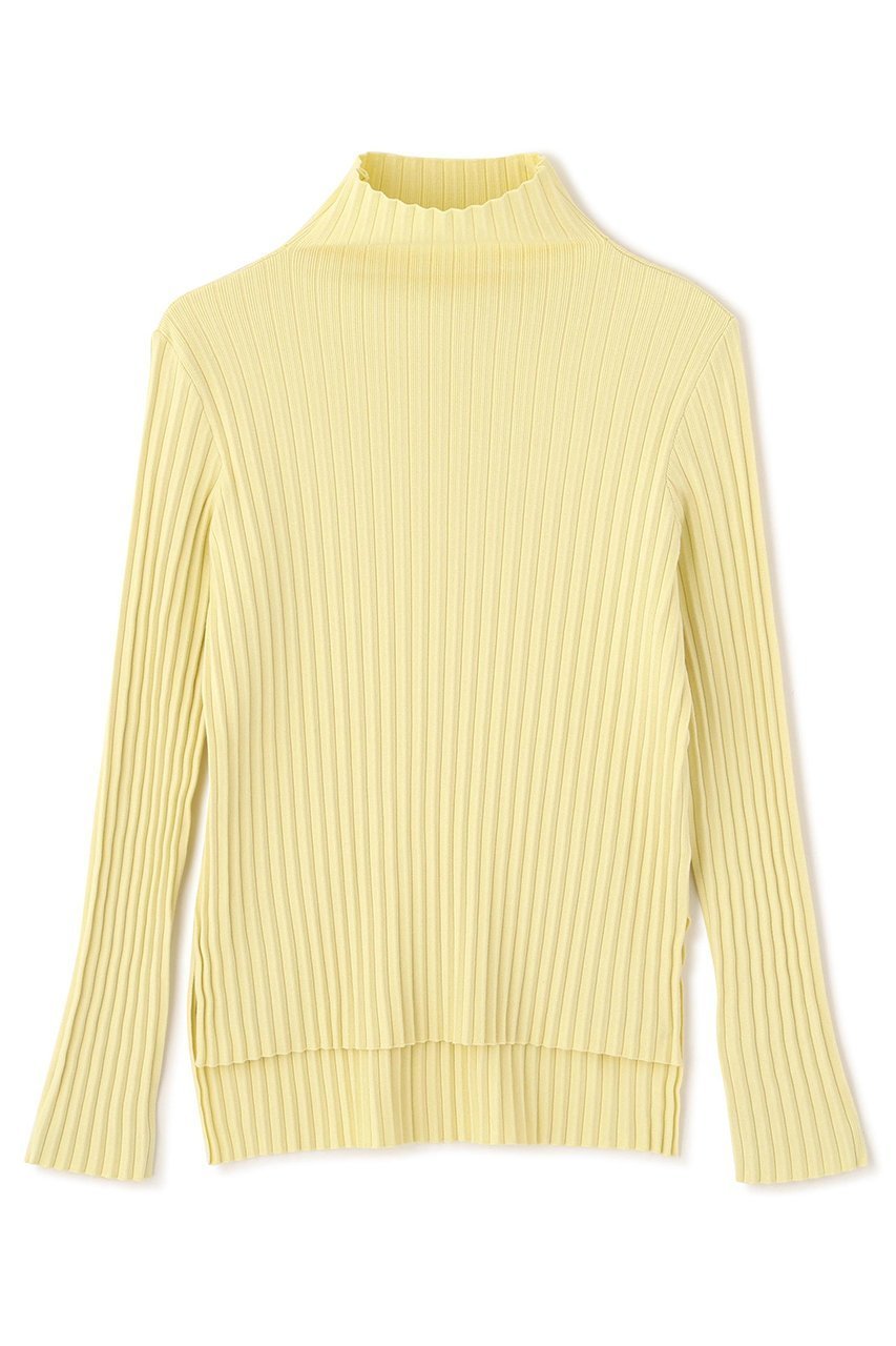 【アドーア/ADORE】のトタンプリーツニット インテリア・キッズ・メンズ・レディースファッション・服の通販 founy(ファニー) 　ファッション　Fashion　レディースファッション　Fashion for Women　トップス・カットソー　Cut & Sew Tops　ニット　Knit Tops & Sweaters　カジュアルプルオーバー・ニットトップス　Pullovers & Knit Tops / Casual Pullovers　インナー　Innerwear　ストレッチ　Stretch, Stretchy Fabric　バランス　Balance, Style Balance　エレガント 上品　Elegant　新作・新入荷　New Arrivals / New In　イエロー|ID: prp329100004815832 ipo3291000000034979326