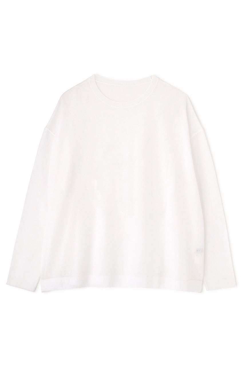 【アドーア/ADORE】のリンクスニット インテリア・キッズ・メンズ・レディースファッション・服の通販 founy(ファニー) 　ファッション　Fashion　レディースファッション　Fashion for Women　トップス・カットソー　Cut & Sew Tops　ニット　Knit Tops & Sweaters　カジュアルプルオーバー・ニットトップス　Pullovers & Knit Tops / Casual Pullovers　インナー　Innerwear　シアー　Sheer, See-Through　新作・新入荷　New Arrivals / New In　ホワイト|ID: prp329100004815834 ipo3291000000034979344