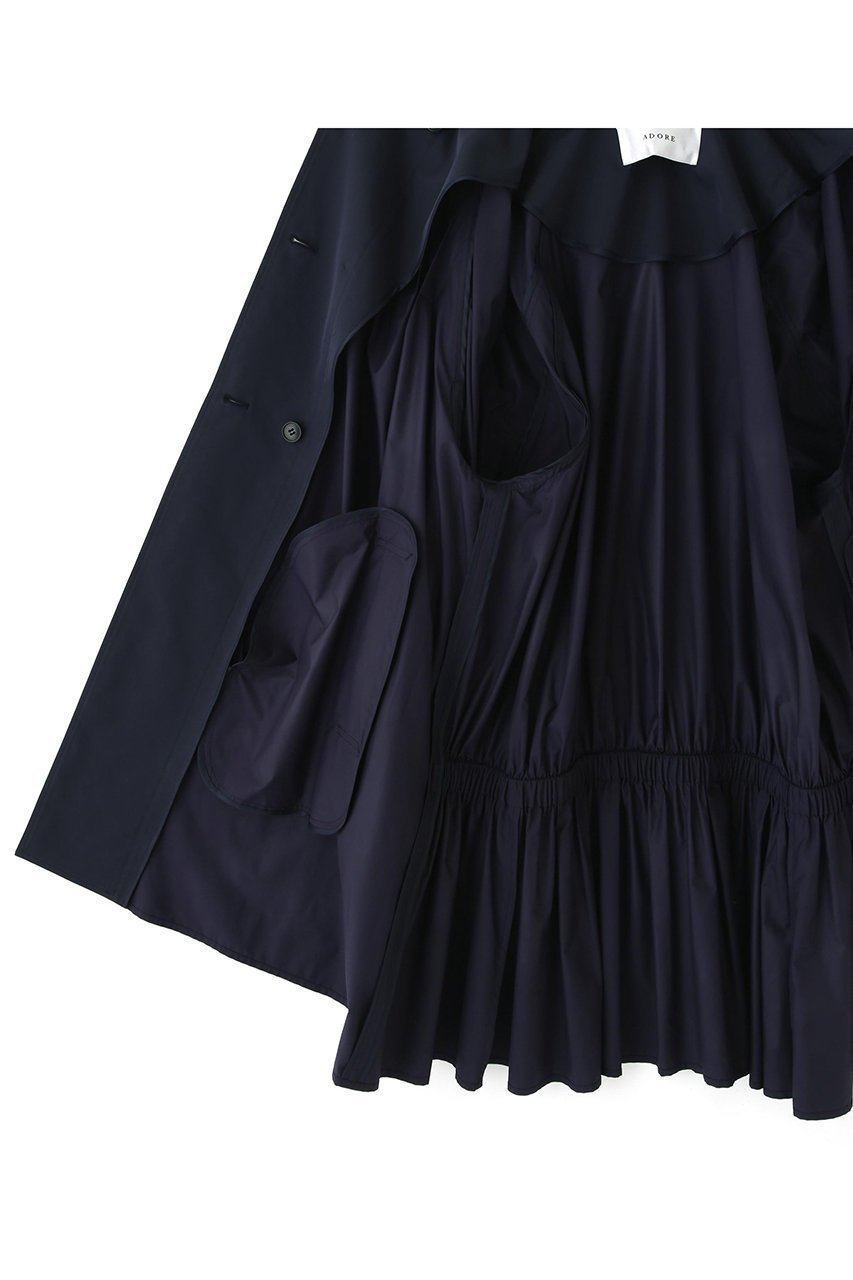 【アドーア/ADORE】のパウダータフタジャケット 人気、トレンドファッション・服の通販 founy(ファニー) 　ファッション　Fashion　レディースファッション　Fashion for Women　アウター　Coat / Outerwear Collection　レディースジャケット・軽アウター　Jackets　ジャケット　Jacket, Outerwear　タフタ　Taffeta, Structured Fabric　ドッキング　Docking, Mixed Material　フォルム　Silhouette, Form　other-4|ID: prp329100004815840 ipo3291000000035685103