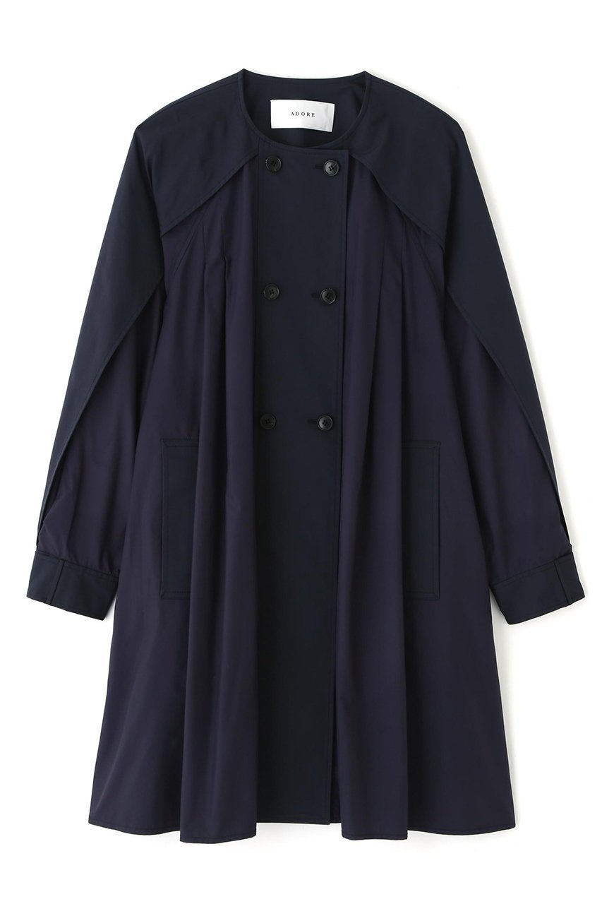 【アドーア/ADORE】のパウダータフタジャケット 大人の最旬トレンドファッション＆コーディネート founy(ファウニー) 　ファッション　Fashion　レディースファッション　Fashion for Women　アウター　Coat / Outerwear Collection　レディースジャケット・軽アウター　Jackets　ジャケット　Jacket, Outerwear　タフタ　Taffeta, Structured Fabric　ドッキング　Docking, Mixed Material　フォルム　Silhouette, Form　 other-1|ID: prp329100004815840 ipo3291000000037174662