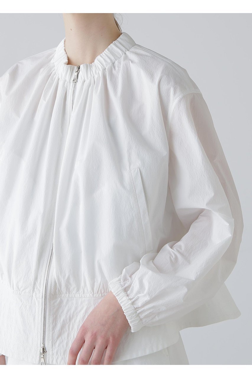 【アドーア/ADORE】のペーパーライクナイロンジャケット 人気、トレンドファッション・服の通販 founy(ファニー) 　ファッション　Fashion　レディースファッション　Fashion for Women　アウター　Coat / Outerwear Collection　レディースジャケット・軽アウター　Jackets　ギャザー　Gathered, Ruffled　ジャケット　Jacket, Outerwear　タフタ　Taffeta, Structured Fabric　フォルム　Silhouette, Form　ペプラム　Peplum, Flared Hem　新作・新入荷　New Arrivals / New In　other-7|ID: prp329100004815842 ipo3291000000034979416