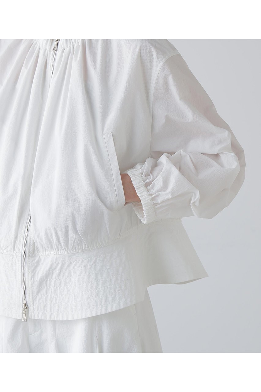 【アドーア/ADORE】のペーパーライクナイロンジャケット 人気、トレンドファッション・服の通販 founy(ファニー) 　ファッション　Fashion　レディースファッション　Fashion for Women　アウター　Coat / Outerwear Collection　レディースジャケット・軽アウター　Jackets　ギャザー　Gathered, Ruffled　ジャケット　Jacket, Outerwear　タフタ　Taffeta, Structured Fabric　フォルム　Silhouette, Form　ペプラム　Peplum, Flared Hem　新作・新入荷　New Arrivals / New In　other-8|ID: prp329100004815842 ipo3291000000034979417